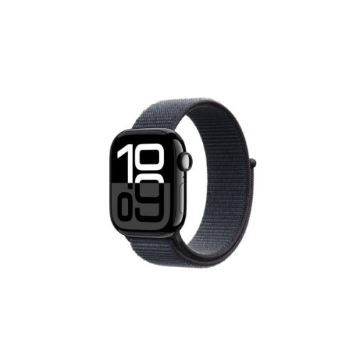 Apple Watch S10 GPS 42mm Jet Black Alu Case with Ink Sport Loop