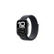 Apple Watch S10 Cellular 42mm Jet Black Alu Case with Ink Sport Loop