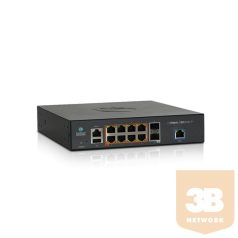   Cambium Networks, cnMatrix EX2010, Intelligent Ethernet Switch, 8 1G and 2 SFP fiber ports - L3, EU power cord