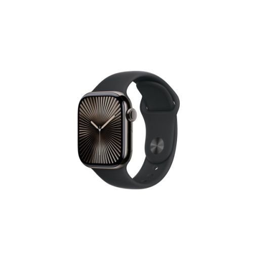 Apple Watch S10 Cellular 42mm Slate Titanium Case with Slate Milanese Loop