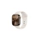 Apple Watch S10 Cellular 42mm Gold Titanium Case with Starlight Sport Band - M/L