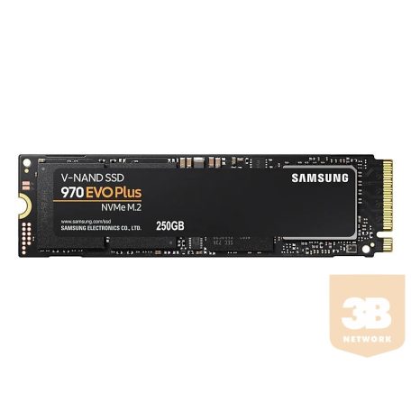 Samsung SSD 970 EVO Plus, 250GB, M.2 PCIe x4, 3500/2300 MB/s