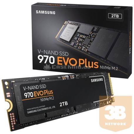 Samsung SSD 970 EVO Plus, 2TB, M.2 PCIe x4, 3500/3300 MB/s