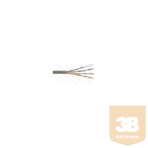 WIRETEK UTP Falikábel dobozos CAT 5E 305m 24AWG beige