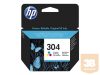 HP 304 Tri-color Ink Cartridge