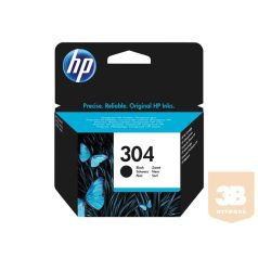   HP 304 Ink Cartridge Black Standard Capacity 120 pages 1-pack