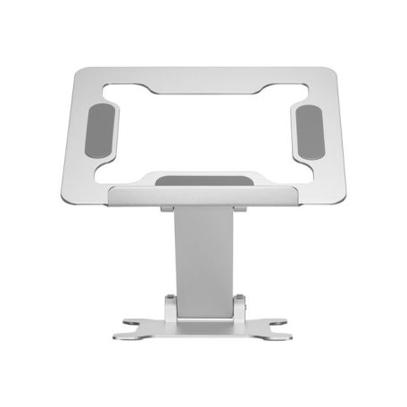 GEMBIRD Foldable notebook riser stand silver