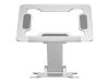 GEMBIRD Foldable notebook riser stand silver