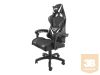 NATEC Fury gaming chair Avenger L black-white