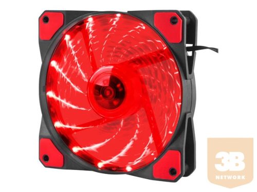 NATEC NGF-1166 Genesis Fan Case/PSU HYDRION 120 RED LED 120MM