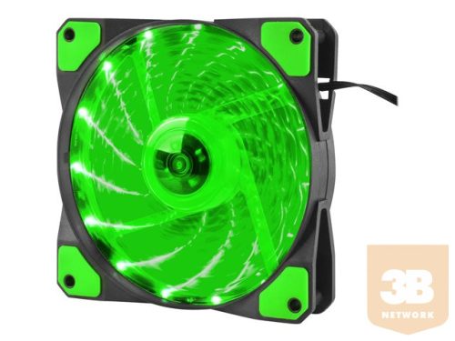 NATEC NGF-1168 Genesis Fan Case/PSU HYDRION 120 GREEN LED 120MM