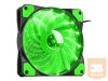 NATEC NGF-1168 Genesis Fan Case/PSU HYDRION 120 GREEN LED 120MM