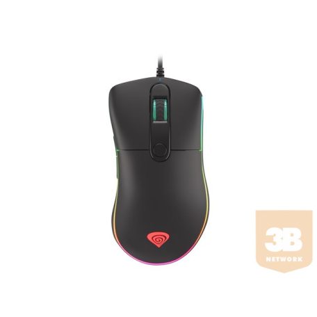 NATEC Genesis gaming mouse Krypton 510 7200DPI optical with software black
