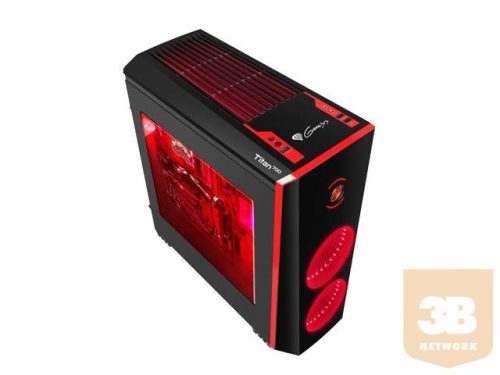 Genesis PC case TITAN 700 RED MIDI TOWER USB 3.0