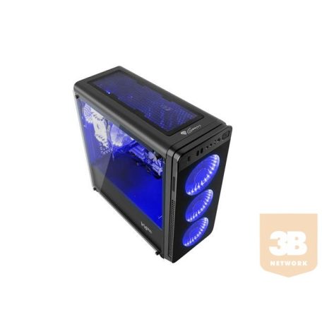 Genesis PC case IRID 300 BLUE MIDI TOWER USB 3.0