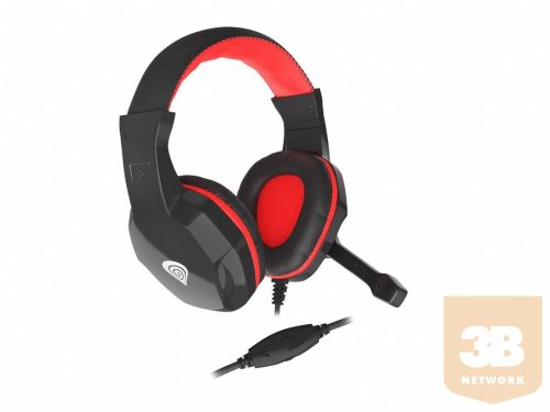 GENESIS Gaming headset ARGON 100 Stereo Black-Red