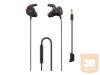 NATEC Genesis gaming earphones Oxygen 200 black stereo