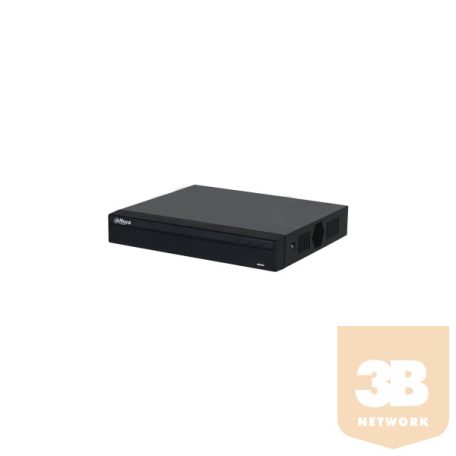 Dahua NVR Rögzítő - NVR2104HS-S3 (4 csatorna, H265+, 80Mbps rögzítési sávszélesség, HDMI+VGA, 2xUSB, 1x Sata)