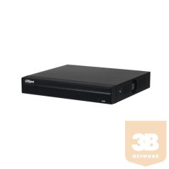   Dahua NVR Rögzítő - NVR4108HS-8P-4KS2/L (8 csatorna, H265+, 80Mbps sávszélesség, 8xPoE; HDMI+VGA, 2xUSB, 1xSata, AI)