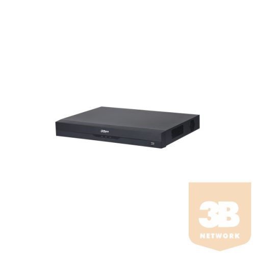 Dahua NVR Rögzítő - NVR4208-EI (8 csatorna, H265+, 16MP, 256Mbps, HDMI+VGA, 2xUSB, 2xSata, AI)