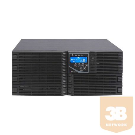 ABLEREX UPS, ODIN1000 Plus, 3xIEC, 1000VA (900 W) Online kettős konv. szünetmentes tápegység, LCD