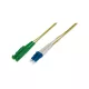Optikai patch kábel E2/A-LC 9/125 duplex 3 m (E2000/APC - LC/PC)