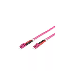   Optikai patch kábel LC-LC 50/125 OM4 duplex 3 m Violet 2 mm LSZH Cable