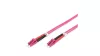 Optikai patch kábel LC-LC 50/125 OM4 duplex 5 m Violet 2 mm LSZH Cable