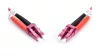 Optikai patch kábel LC-LC 50/125 OM4 duplex 20 m Violet 2 mm LSZH cable 95941