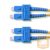 Optikai patch kábel SC-SC 9/125 duplex 1m