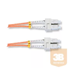 Optikai patch kábel SC-SC 62,5/125 duplex 2m
