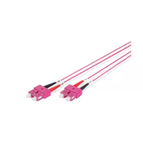 Optikai patch kábel SC-SC OM4 duplex 1 m