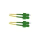 Optikai patch kábel SC/A-SC/A 9/125 duplex 5 m (SC/APC-SC/APC)
