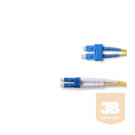 Optikai patch kábel SC-LC 9/125 duplex 2m