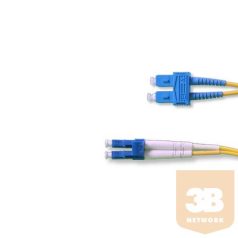 Optikai patch kábel SC-LC 9/125 duplex 3m