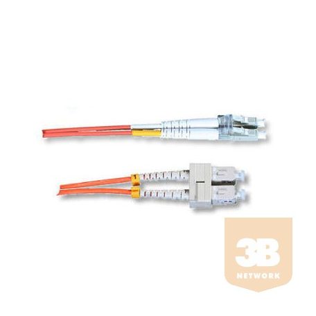 Optikai patch kábel SC-LC 50/125 duplex 1m