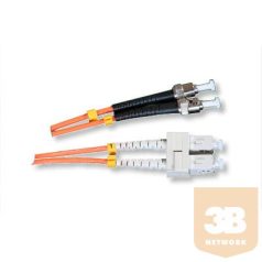 Optikai patch kábel ST-SC 50/125 duplex 2m