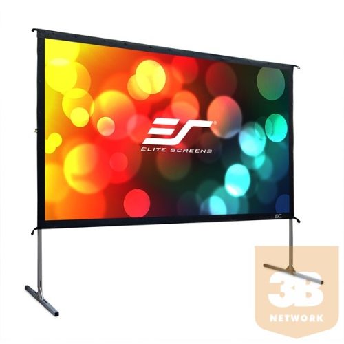 EliteScreens 135" (16:9) mobil szabadtéri vászon OMS135H2 (299 x 168 cm, Fekete) + táska