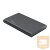 Orico Külső HDD/SSD Ház 2.5" - 2521C3-BK (USB-A to Type-C, Max.: 4TB, fekete)