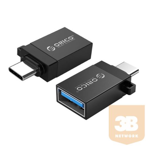 Orico csatlakozó átalakító - CBT-UT01-BK (USB-C to USB-A3.0, fekete)