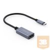 Orico kábel átalakító - CTH-GY (USB-C to HDMI, 4K/60Hz, szürke)