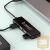 Orico USB2.0 Hub - FL01-BK (4 port, Bemenet: USB-A, Kimenet: 4xUSB-A, fekete)