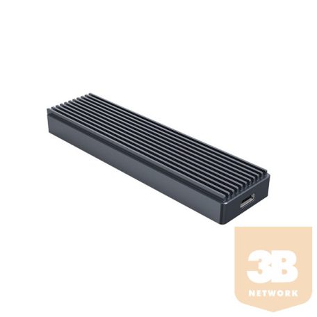 Orico Külső ház 2,5" - NVMe M.2 SSD Enclosure (USB3.1 Type-C -> NVMe, Max.: 2TB, 10 Gbps, fekete)