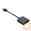 Orico külső hangkártya - SKT3-BK (Bemenet: USB/Thunderbolt, Kimenet: 2x3,5mm Jack 3pin+1x 3,5mm Jack 4pin)