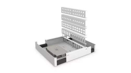 Digitus Optikai fali rendező SC 24 portos (simplex)