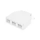 Digitus - Opt. fali rendező SC 6 port