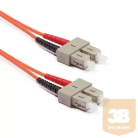   KELine P05D-SCSC-020 Duplex SC-SC patch kábel, OM2 50/125 µm, 2 méter