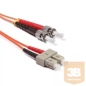   KELine P05D-STSC-020 Duplex ST-SC patch kábel, OM2 50/125 µm, 2 méter