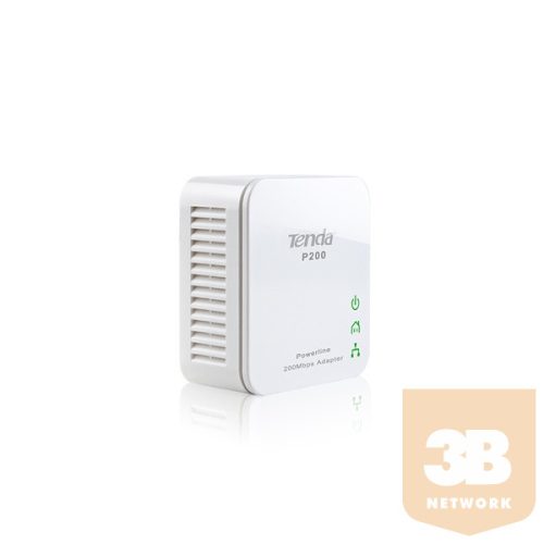 Tenda Powerline adapter Kit - P200 Kit (1x 100Mbps (200Mbps adatátvitel))