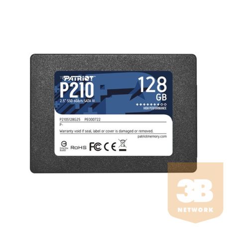 SSD SATA Patriot P210 - 128GB - P210S128G25